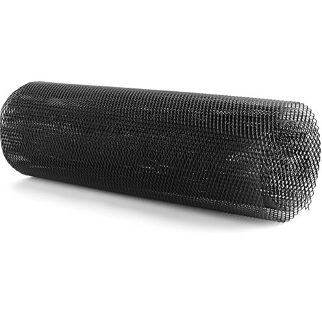Parrilla delantera de aleación de aluminio SUNXURY de 3 x 6 mm para coche, parachoques, parrilla rómbica universal (1/5)