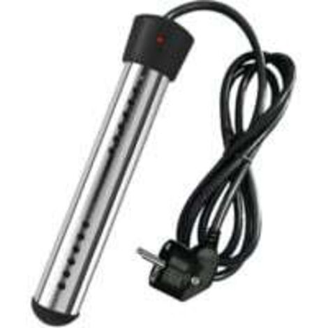 Calentador de agua eléctrico portátil de 3000 W para piscinas, estanques y baldes. Calentamiento rápido con termostato y protección contra sobrecalentamiento.