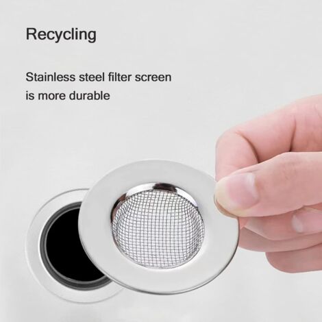 3 Piezas De Tapón Para Fregadero De Cocina, 3 En 1