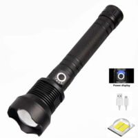 Linterna LED de 90000 lúmenes, la linterna USB más potente 26650 xhp70 xhp50, linterna de caza P70
