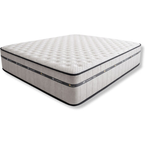 Colchón 105 x 190 Muelles Ensacados 7 Zonas Viscoelástico  Premium 28cm  Firmeza Perfecta y Adaptabilidad