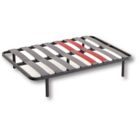 Somier con Patas Descansin 135x200 cm Materiales Resistentes Silencioso Gran Transpirabilidad