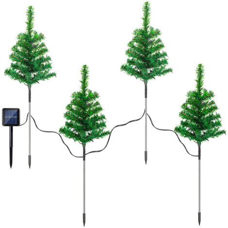 Sfere LED, decorazioni natalizie per esterno con pannello solare