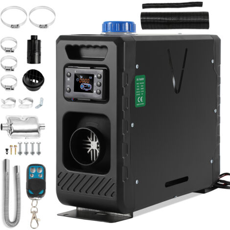 Emiif Controller Bluetooth Per Riscaldatore Diesel 12V/24V, Interruttore LCD Con Telecomando E App, Per Stufa Da Parcheggio 2-8 KW, Termostato Intelligente Per Auto