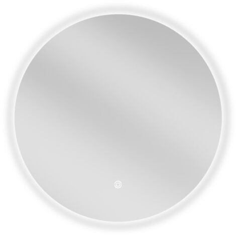 Mexen Erg espejo de ba帽o retroiluminado, redondo 50 cm, LED 6000K, antivaho - 9823-050-050-611-00 (1/5)