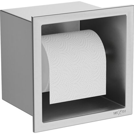 Mexen X-Wall-P soporte para papel higi茅nico, inox - 1913 (1/5)
