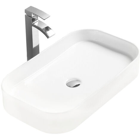 Mexen Alessia lavabo sobre encimera 75 x 38 cm, blanco - 21577500