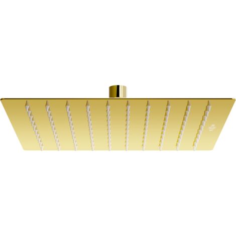 Mexen Slim ducha de lluvia 25 x 25 cm, dorada - 79125-50 (1/3)