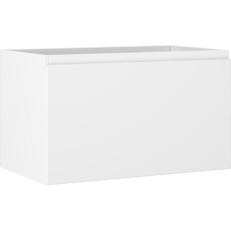 Mexen Orio armario de ba帽o para lavabo 80 cm, 1 caj贸n, blanco mate - 91A10-08047-1-BF01 (1/5)