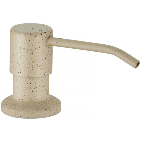 Mexen dispensador de l铆quido para fregadero, beige moteado - 6601320-69