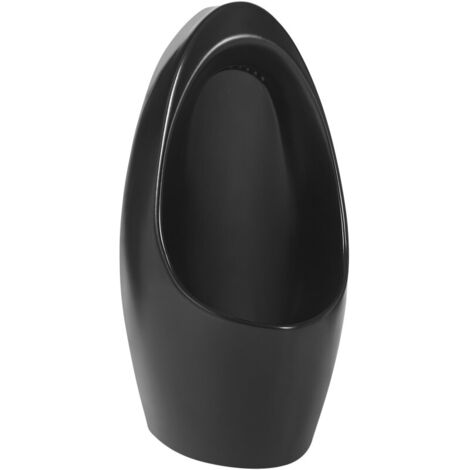 Mexen Lucas urinario colgante, negro mate - 37027070 (1/2)