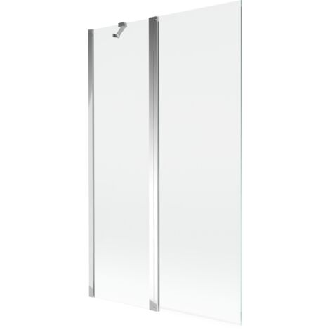 Mexen Mist mampara de ducha de 2 paneles 110 x 150 cm, transparente, cromo - 8A9-110-011-01-00 (1/5)