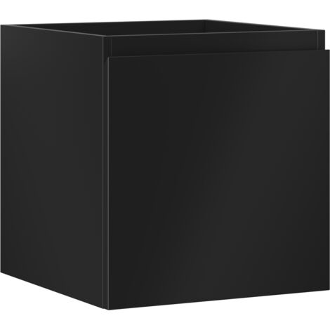 Mexen Orio gabinete de ba帽o para lavabo 45 cm, 1 caj贸n, negro mate - 91A10-04547-1-BF71 (1/5)