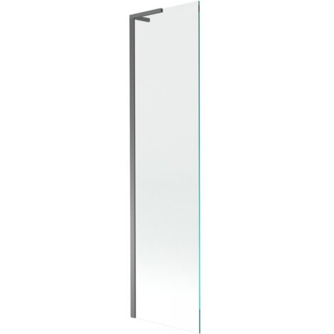 Mexen Next L mampara de ba帽era de 1 hoja 50 x 150 cm, transparente, metal arma - 895-050-000-03-00-95 (1/5)