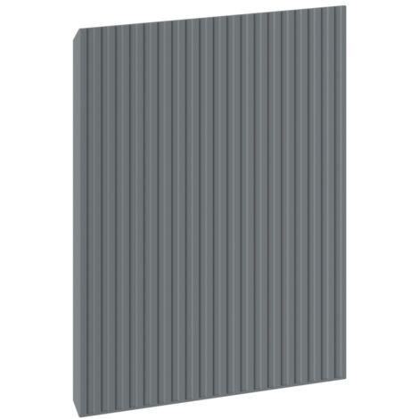 Mexen Rivel frente ranurado para cuerpo de armario de ba帽o 35 x 43,5 cm, grafito mate - 91A21-0350-470-1-66 (1/2)