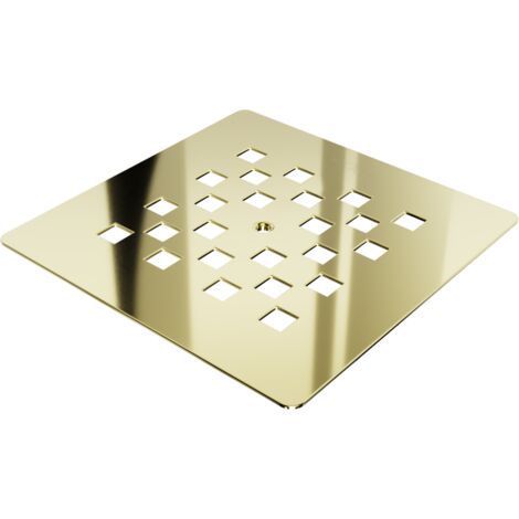 Mexen Stone+ car谩tula para plato de ducha, dorada - 44910050