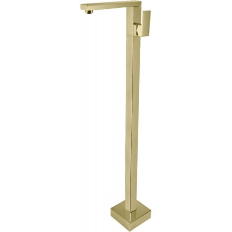 Mexen Urano grifo de lavabo independiente, dorado - 75234-50 (1/2)