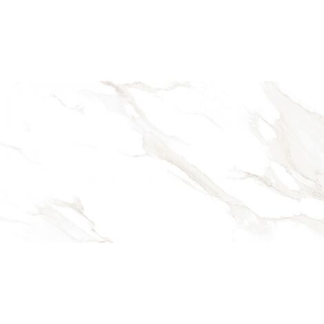 Mexen Luton Bianco gres esmaltado rect. G1, azulejo para suelo y pared 120 x 60 cm, brillo - TL113-120-060-00 (1/5)
