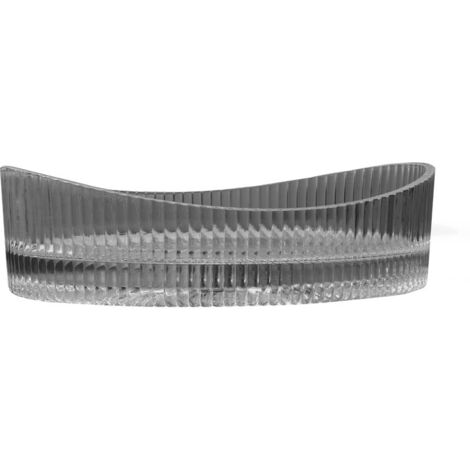 Mexen Kivo lavabo de vidrio sobre encimera 50 x 37 cm, negro - 24215070