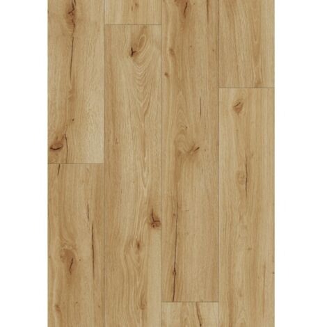 Mexen Beaver Creek muestra de paneles de vinilo 1240 x 182 mm SPC 6.5 mm, base IXPE 1.5 mm, 4 V-Fuga, Roble - F1002-S