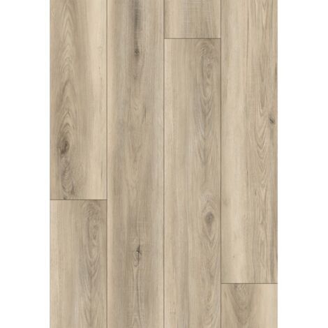 Mexen Nashville muestra de paneles de vinilo 1240 x 182 mm SPC 6,5 mm, base IXPE 1,5 mm, 4 V-Ranura, Nogal - F1070-S