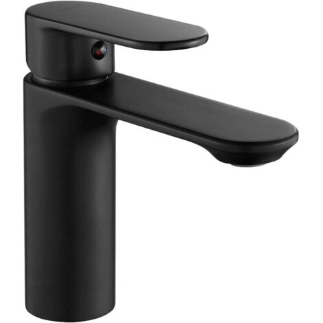 Mexen Milo grifo de lavabo, negro - 71300-70 (1/2)