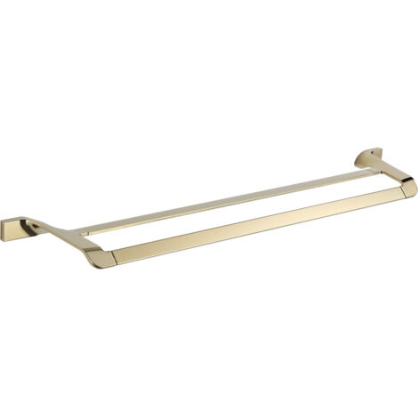 Mexen Rino doble perchero para toalla, dorado - 7027025-50 (1/2)