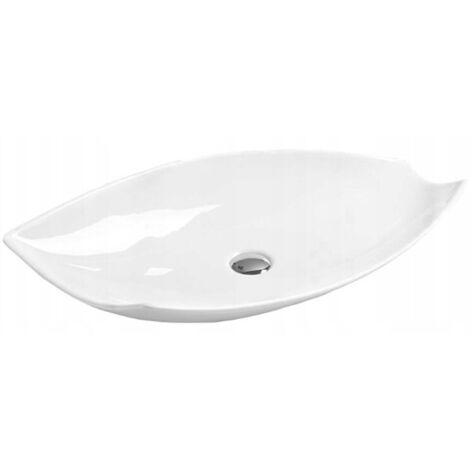 Mexen Delia lavabo sobre encimera 74 x 38 cm, blanco - 21857400 (1/2)