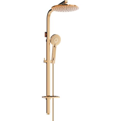 Mexen Q40 columna de ducha, oro rosa - 798404095-60 (1/2)