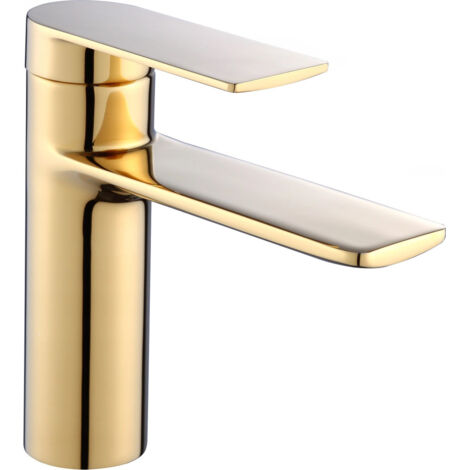 Mexen Zero grifo del lavabo, dorado - 71100-50 (1/2)