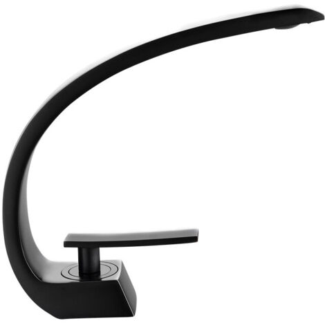 Mexen Lupus grifo de lavabo, negro - 746200-70 (1/2)