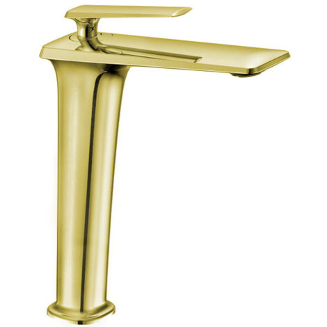 Mexen Purus grifo de lavabo alto, dorado - 745810-50 (1/2)