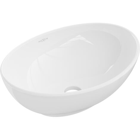 Mexen Elza lavabo sobre encimera 40 x 33 cm, blanco - 21014000