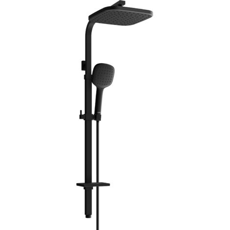 Mexen Q33 columna de ducha, negra - 798333395-70 (1/2)
