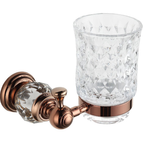 Mexen Estela vaso para cepillos de dientes, oro rosa - 7011538-60 (1/2)