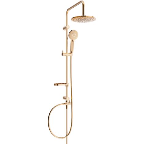 Mexen X40 columna de ducha, oro rosa - 7984040091-60