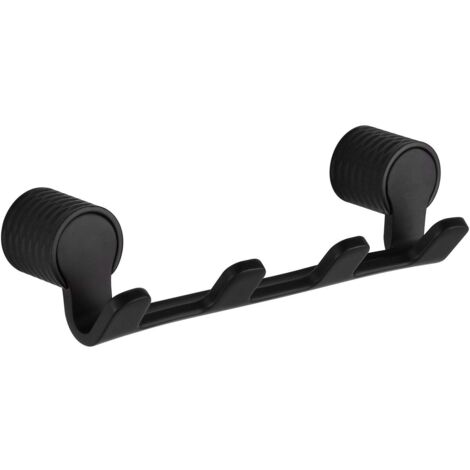 Mexen Base gancho cu谩druple para toallas, negro - 70882354-70 (1/2)