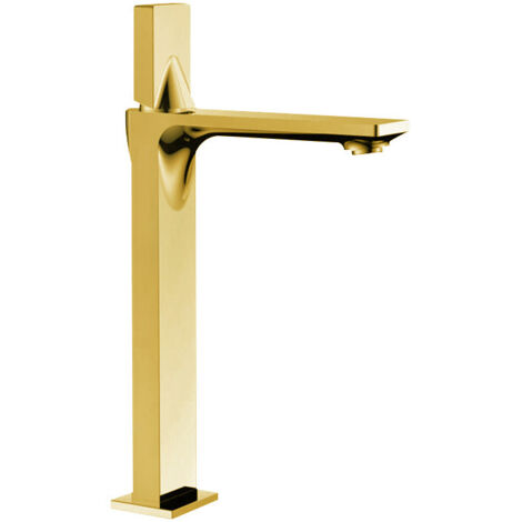 Mexen Crux grifo de lavabo alto, dorado - 744410-50 (1/2)