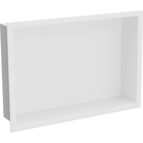 Mexen X-Wall-R estante empotrado con borde 45 x 30 cm, blanco - 1920453010 (1/5)