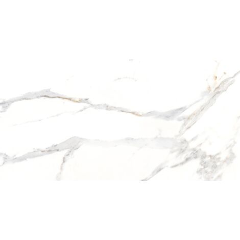 Mexen Agata Muestra blanca de gres esmaltado rectificado G1, baldosa para suelo y pared 120 x 60 cm, brillo - TL144-00-S (1/5)