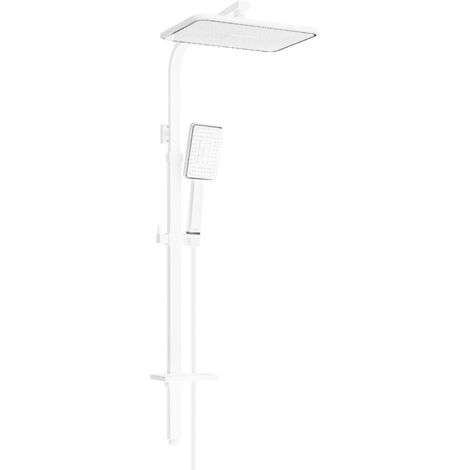 Mexen Q54 columna de ducha, blanco/cromo - 798545495-21