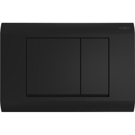 Mexen Fenix 01 bot贸n de descarga, negro mate - 600103