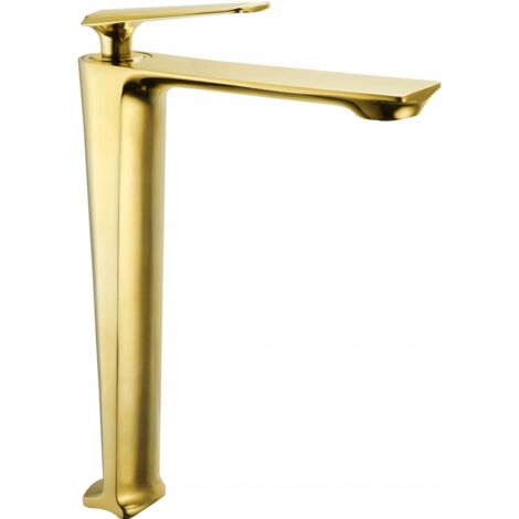 Mexen Ares grifo de lavabo alto, dorado - 744110-50 (1/2)
