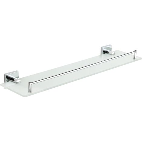 Mexen Rufo estante colgante de vidrio, cromo - 7050937-00 (1/2)