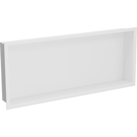 Mexen X-Wall-R estante empotrado con brida 75 x 30 cm, blanco - 1920753010 (1/5)