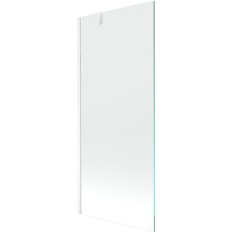 Mexen Next mampara de ba帽o 1 hoja 80 x 150 cm, transparente, blanco - 895-080-000-00-00-20 (1/5)