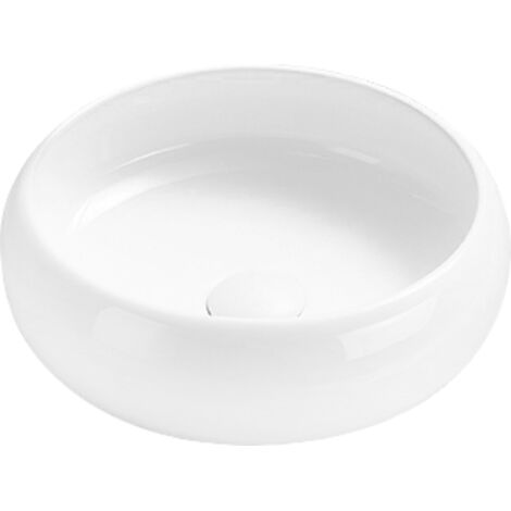 Mexen Lola lavabo sobre encimera 36 x 36 cm, blanco - 22213600