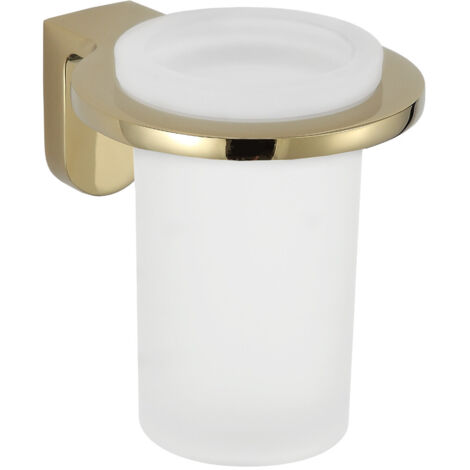 Mexen Lea vaso para cepillos de dientes, dorado - 7026038-50 (1/2)