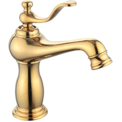 Mexen Vela grifo de lavabo, dorado - 744500-50 (1/2)