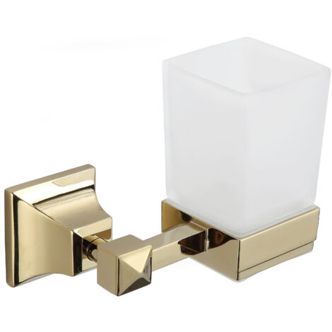 Mexen Dalia vaso para cepillos de dientes, dorado - 7017338-50 (1/2)